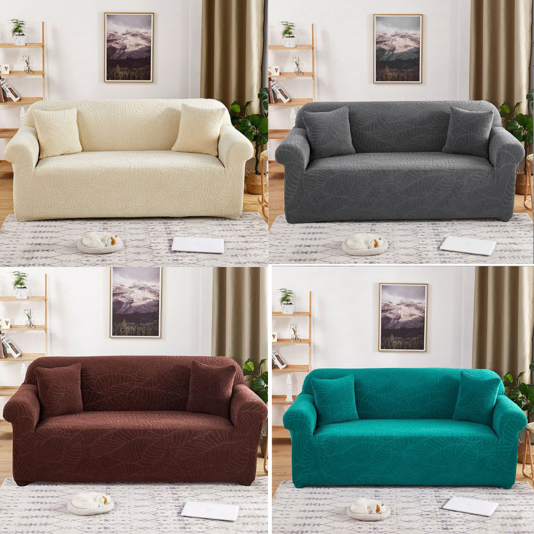 Damask Plain Sofa Covers01 (1 Seater)